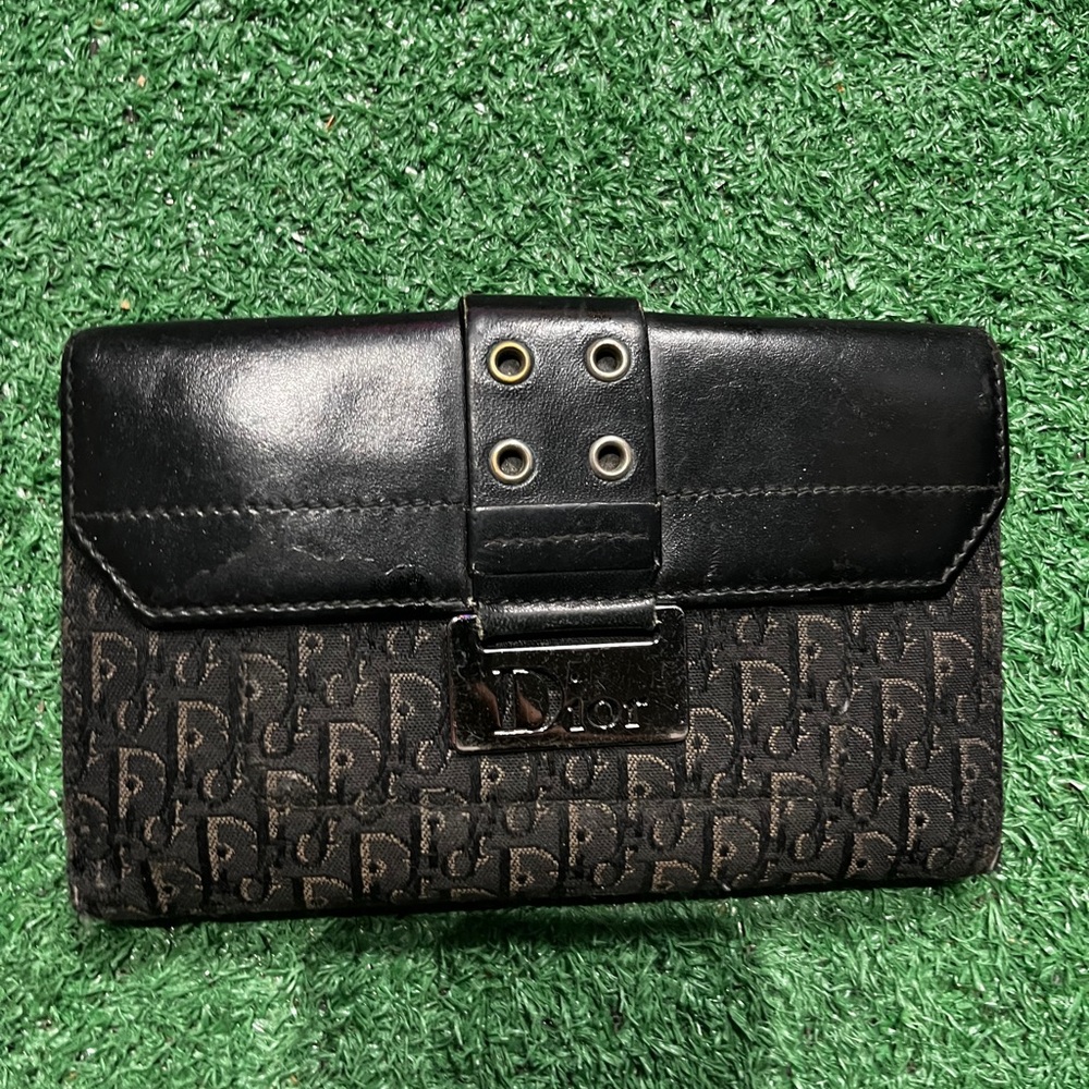 Dior Vintage Monogram Wallet